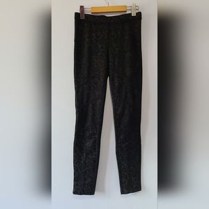 Free People leopard print lightweight high waist grunge moto leggings, Sz XS